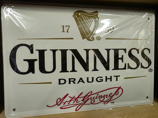 GUINNESS DRAUGHT 1979 METAL SIGN