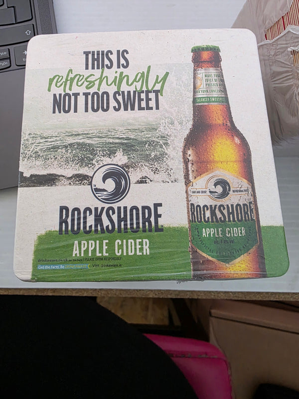 ROCKSHORE APPLE CIDER BEER MATS