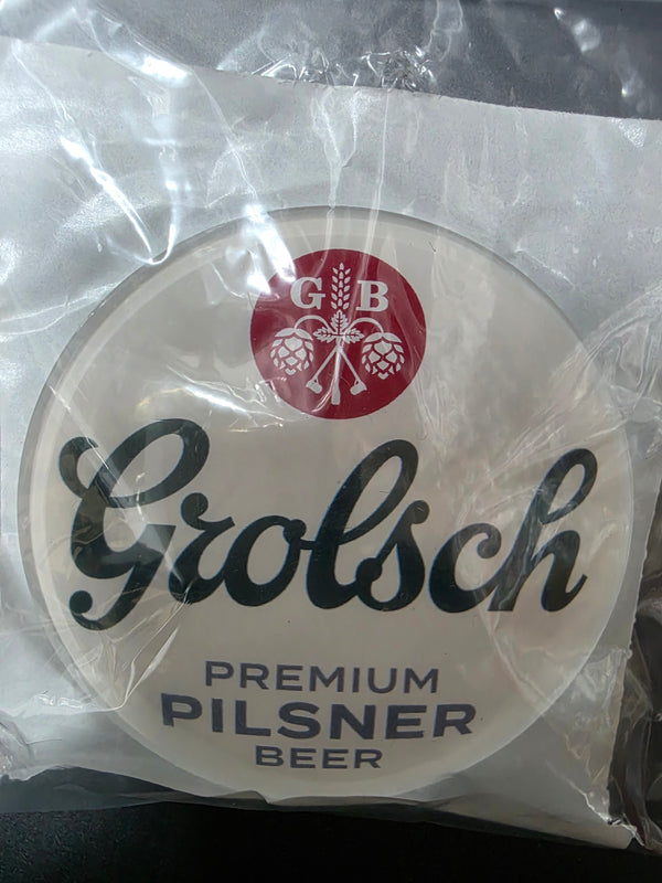 GROLSCH PREMIUM PILSNER BEER ROUND BADGE