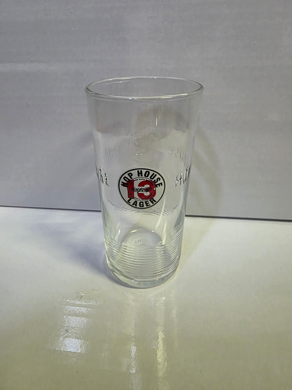 HOP HOUSE LAGER HALF PINT GLASS