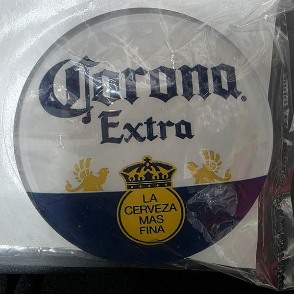 CORONA ROUND BEER BADGE