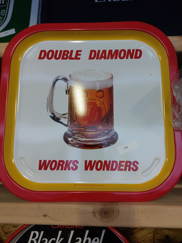 Double Diamond serving tray