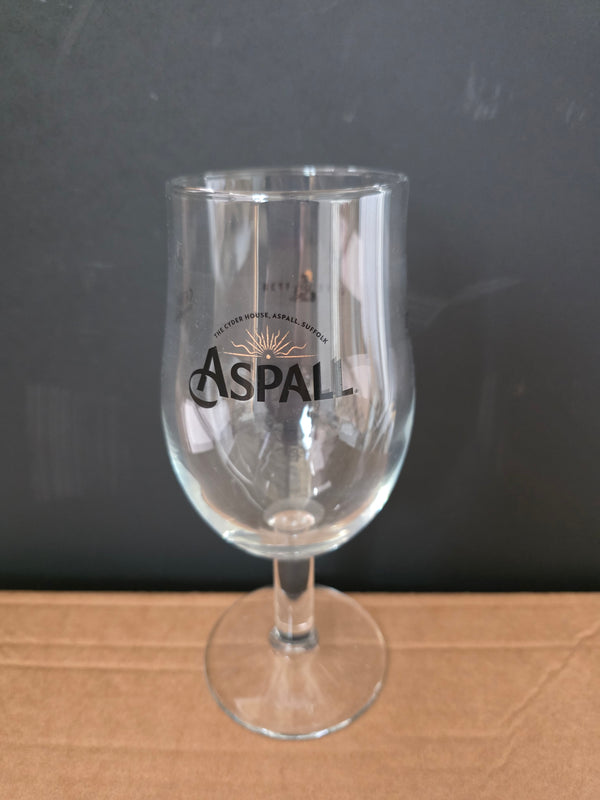 ASPALL STEM PINT GLASS