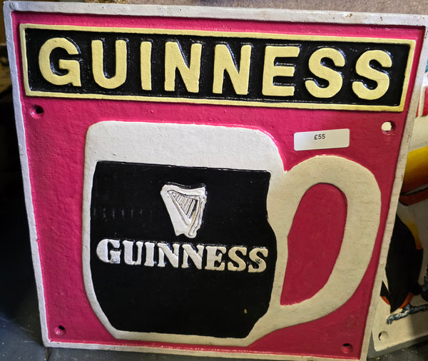 GUINNESS CAST IRON SIGN