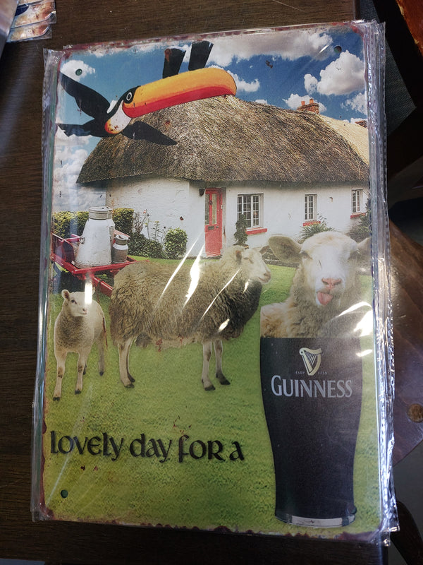 Lovely day for a Guinness sign