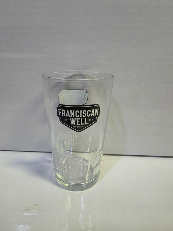 FRANCISCAN WELL HALF PINT GLASS