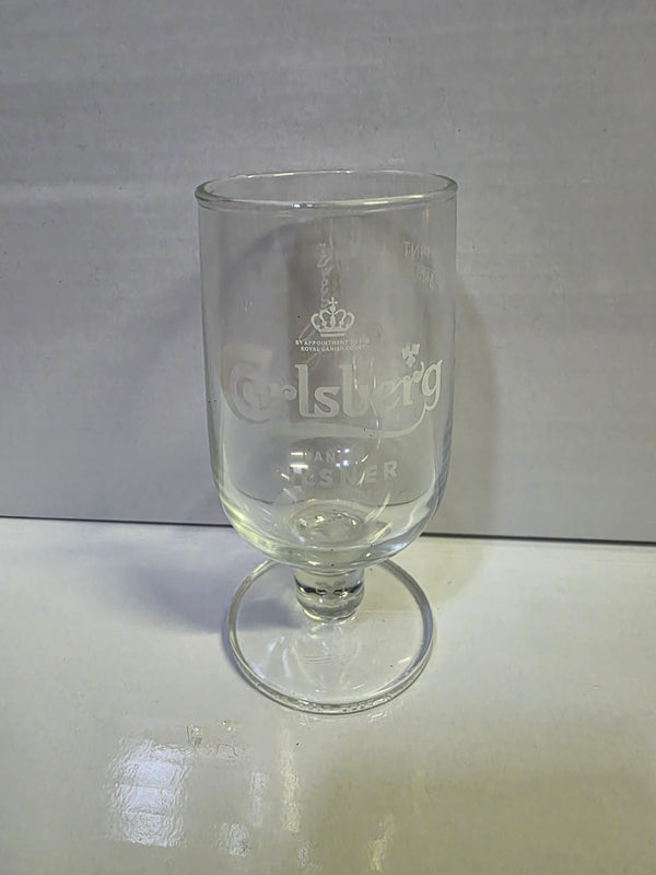 CARLSBERG HALF PINT STEM GLASS