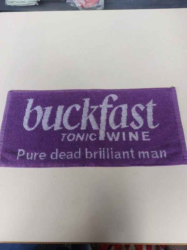 Buckfast bar towel
