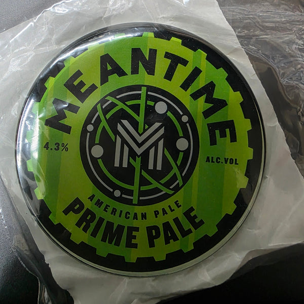 MEANTIME PRIME PALE ROUND BADGE