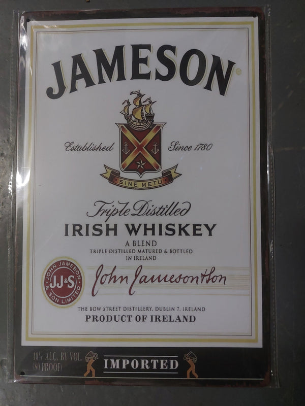 Jamesons whiskey sign