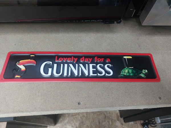 Lovely day for a Guinness sign