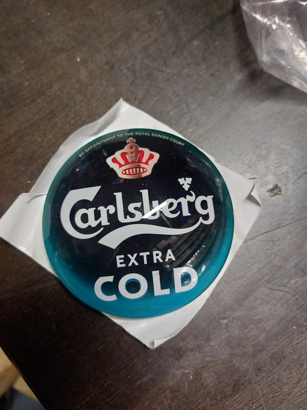 Carlsberg round badge