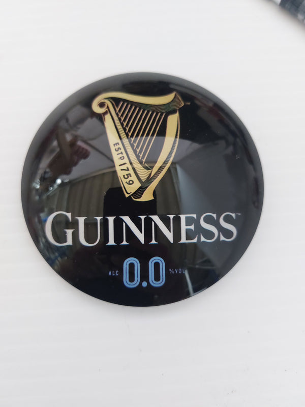 Guinness 0.0 round badge