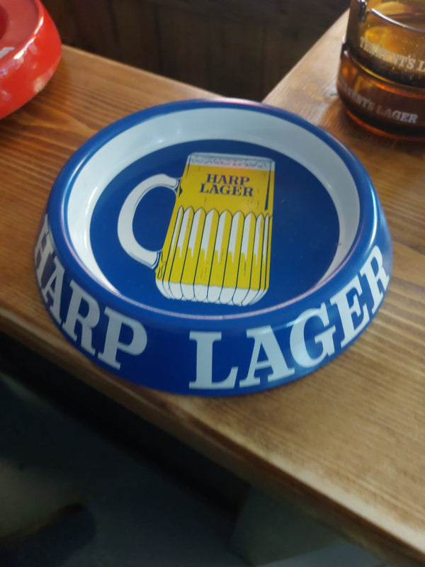 Harp lager ashtray