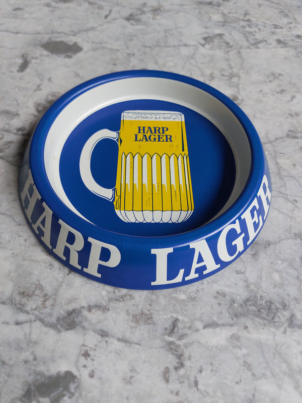 Harp lager ashtray