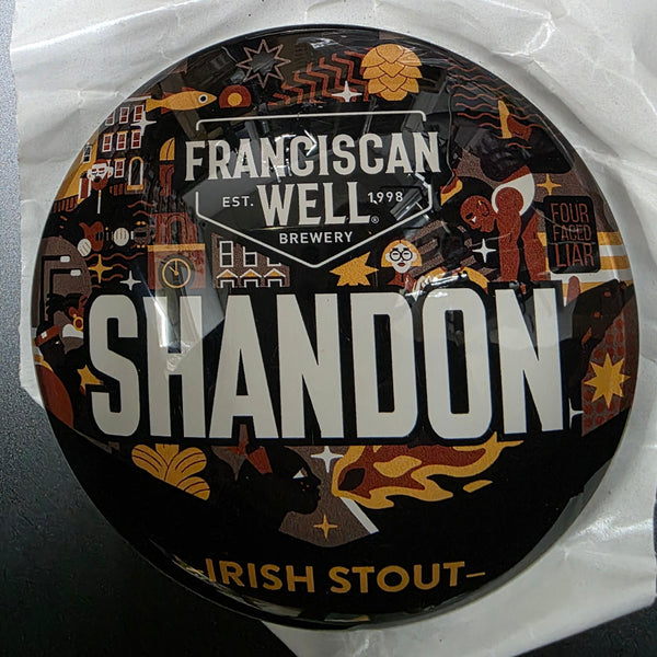 SHANDON IRISH STOUT ROUND BADGE