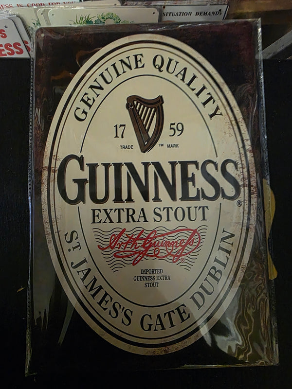 GUINNESS METAL SIGN