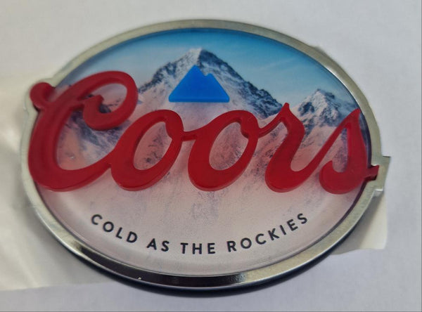 COORS OVAL 3D FONT LENSE