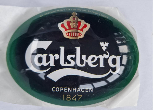 CARLSBERG OVAL FONT LENSE
