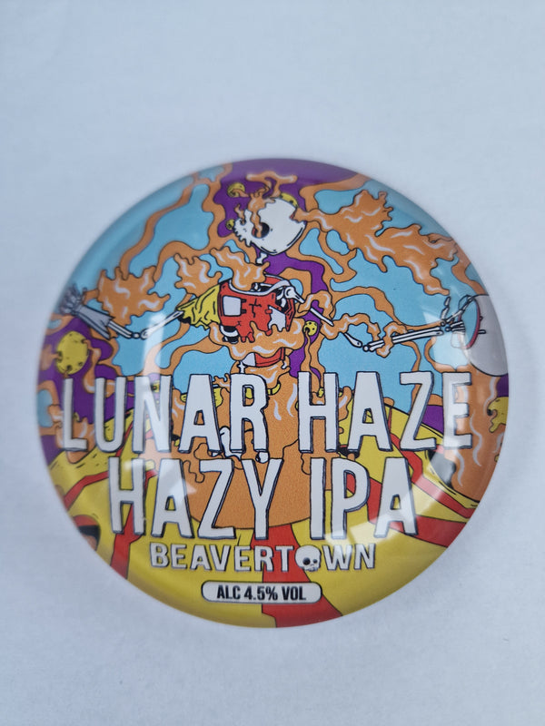 LUNAR HAZE HAZY IPA BEAVERTOWN RPUND FONT LENSE